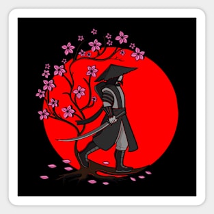 Sakura Samurai Magnet